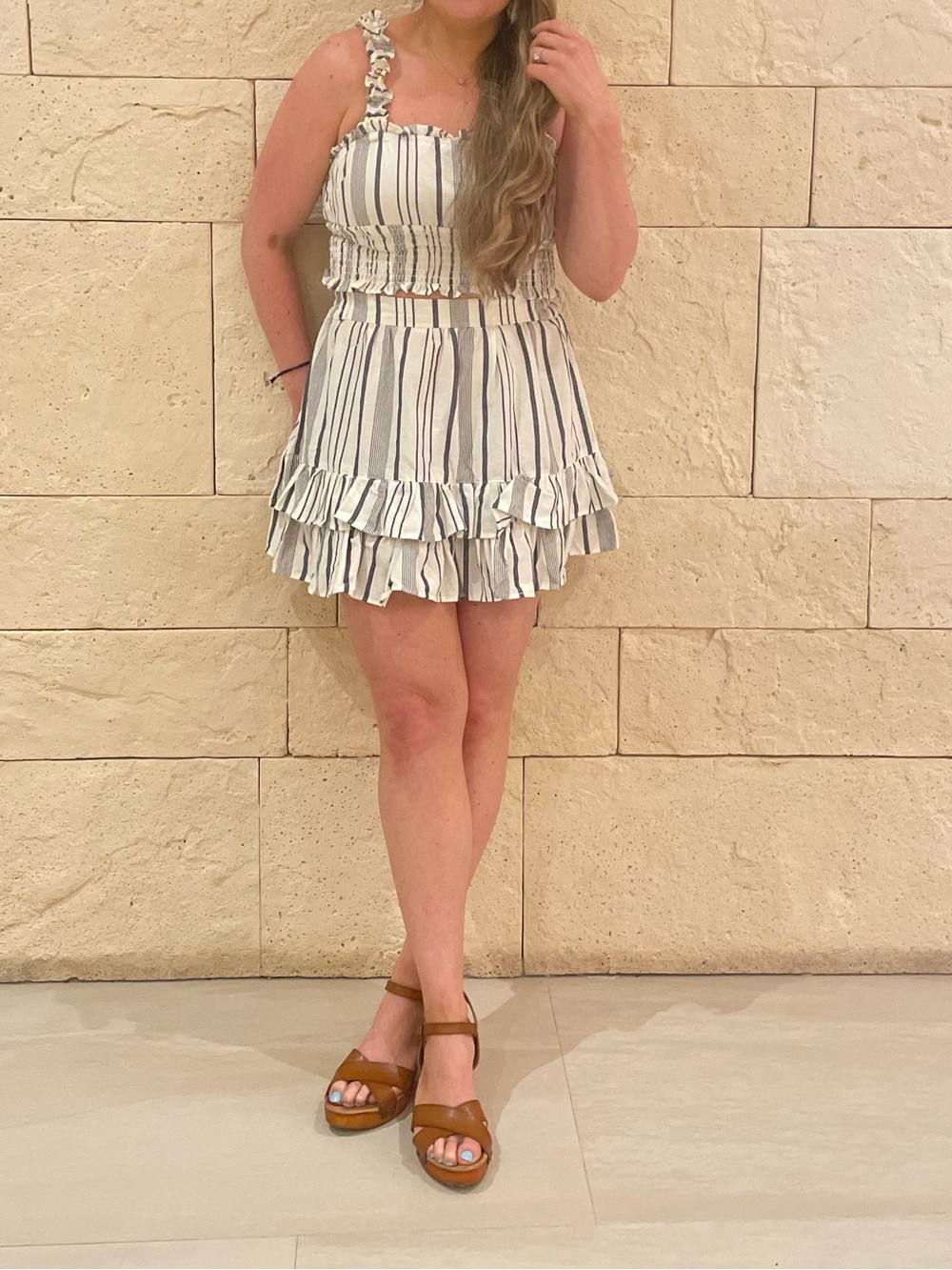 100% cotton 2 piece set Angie